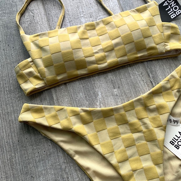 🔥🔥BILLABONG - CHECK BRALETTE HIKE BIKINI SET🔥🔥 - Picture 5 of 10